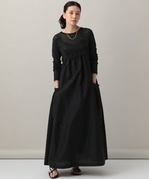 【美品】カレンソロジー　サロペットワンピース　グレー Curensology（カレンソロジー）の「Curensology(カレンソロジー