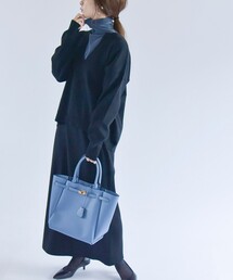 quaranciel | quaranciel:〈手洗い可能〉スリット ニット プルオーバー ＆ スカート セット(ニット/セーター)