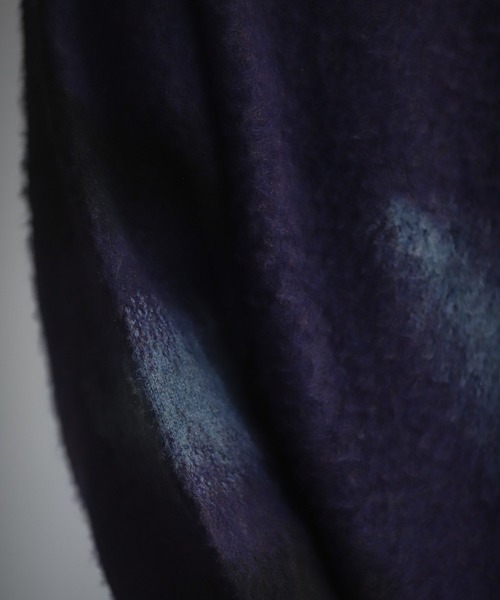 shiki tokyo（シキトウキョウ）の「Oversized Gradation Jacquard Knit / オーバーサイズグラデーションジャガードニット（ニット/セーター・メンズ・ブラック/ブラウン/グレー・SMALL/MEDIUM/LARGE）」の10枚目の写真