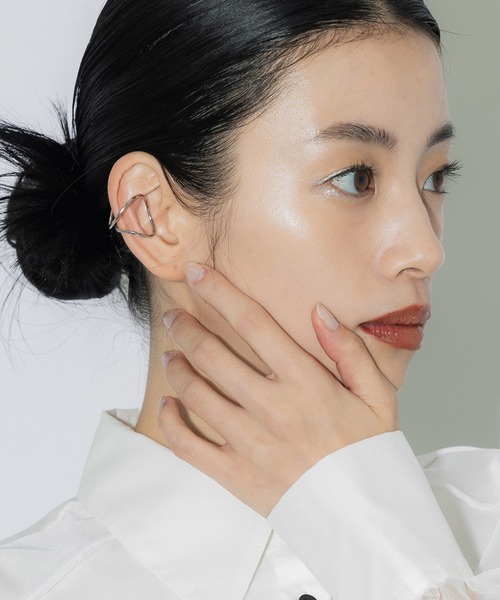 UNITED TOKYO（ユナイテッドトウキョウ）の「【WEB限定】インフィニティモチーフイヤーカフリングセット（イヤーカフ・レディース・シルバー・FREE）」の12枚目の写真