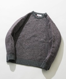URBAN RESEARCH ROSSO MEN（アーバンリサーチロッソメン）の「『XLサイズあり』バーズアイ柄クルーネックニット（ニット/セーター・メンズ）」
