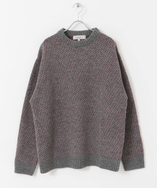 URBAN RESEARCH ROSSO MEN(アーバンリサーチロッソメン)の「『XLサイズあり』バーズアイ柄クルーネックニット(ニット/セーター・メンズ・ネイビー/アイボリー/ベージュ/ブラック/グレー・LARGE/MEDIUM/SMALL/X-LARGE)」の18枚目の写真