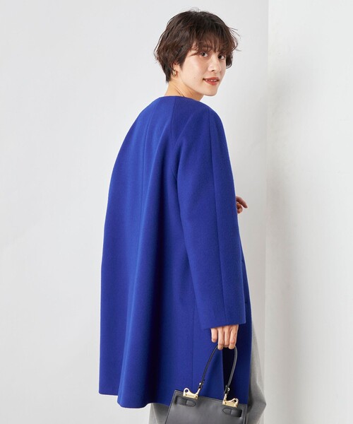 セール】KIWI LAMBノーカラーコート（ノーカラーコート）｜NOLLEY'S