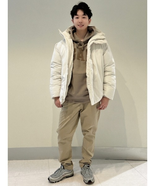 GAP(ギャップ)の「GAPロゴ フーデッドパファージャケット(ユニセックス)(ダウンジャケット/コート・メンズ・ホワイト系その他/ブラック/グレー/ネイビー・S/L/M/XL/XS)」の19枚目の写真