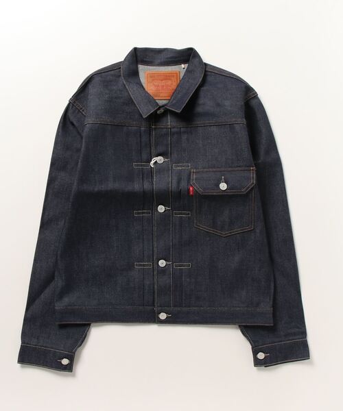 Levi's(リーバイス)の「【Levi’s/リーバイス】VINTAGE CLOTHING 1936モデル TYPE I トラッカージャケット オーガニック RIGID(デニムジャケット・メンズ・ノンウォッシュ・L/XL/M)」の2枚目の写真
