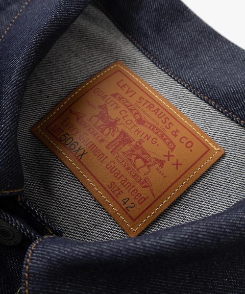 Levi's(リーバイス)の「【Levi’s/リーバイス】VINTAGE CLOTHING 1936モデル TYPE I トラッカージャケット オーガニック RIGID(デニムジャケット・メンズ・ノンウォッシュ・L/XL/M)」の8枚目の写真