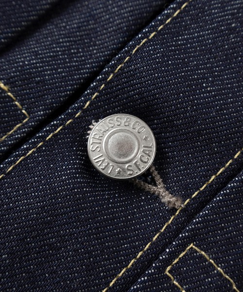 Levi's(リーバイス)の「【Levi’s/リーバイス】VINTAGE CLOTHING 1936モデル TYPE I トラッカージャケット オーガニック RIGID(デニムジャケット・メンズ・ノンウォッシュ・L/XL/M)」の10枚目の写真