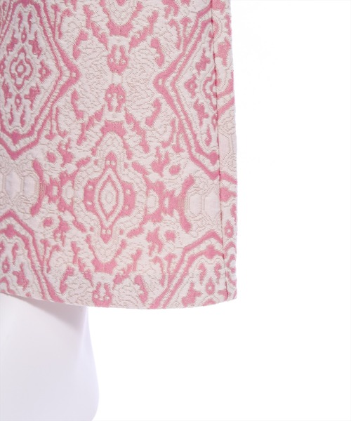 clear（クリア）の「ジャガードカットフレアパンツ[低身長用サイズ有]（その他パンツ・レディース・ブラック/ピンク/ベージュ・F/XS）」の16枚目の写真