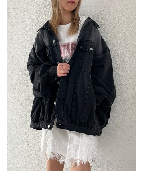 jouetie ルーズGジャン（ブラック） -ファッション通販 FASHION