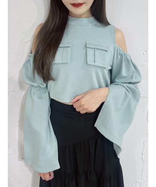 【セール】フラップポケットドロストTOP（スウェット）｜EATME（イートミー）
