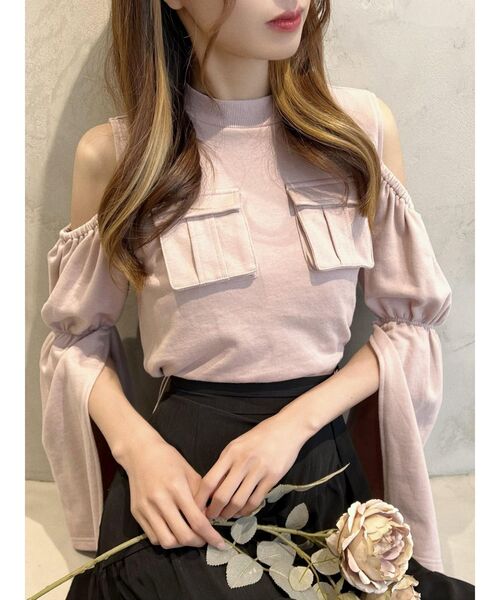 【セール】フラップポケットドロストTOP（スウェット）｜EATME（イートミー）