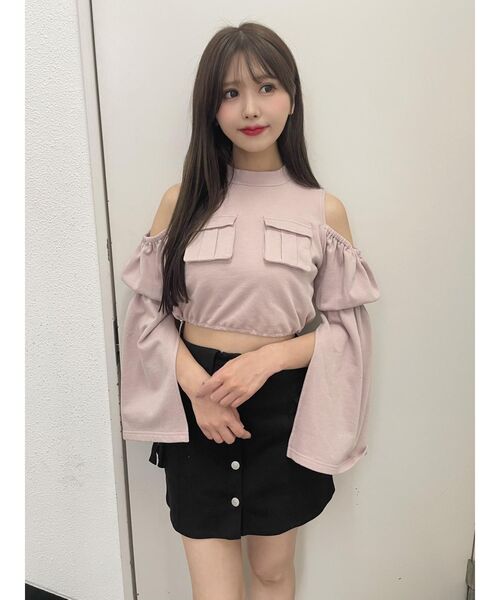 【セール】フラップポケットドロストTOP（スウェット）｜EATME（イートミー）