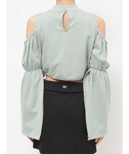 【セール】フラップポケットドロストTOP（スウェット）｜EATME（イートミー）