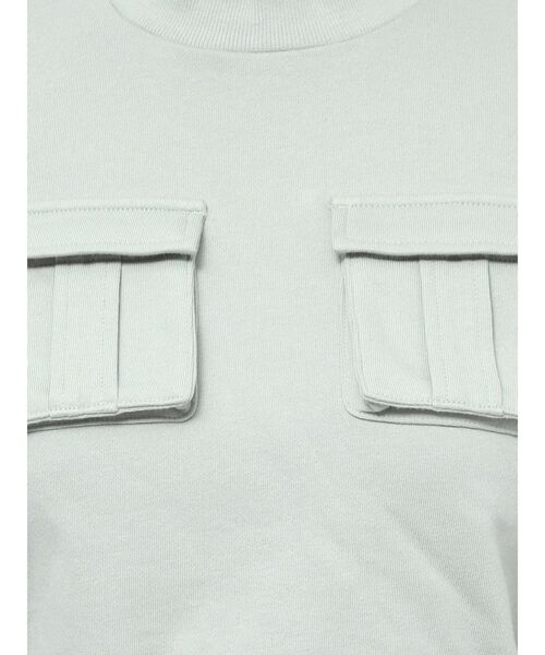 【セール】フラップポケットドロストTOP（スウェット）｜EATME（イートミー）