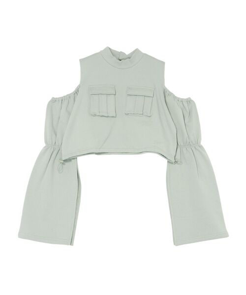 【セール】フラップポケットドロストTOP（スウェット）｜EATME（イートミー）