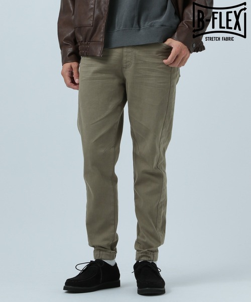 BAYFLOW（ベイフロー）の「【B-FLEX】[12色展開 穿き心地抜群!] ストレッチジョグパンツ（その他パンツ・メンズ・オフホワイト/イエロー/ブラック/グレー/ブルー/カーキ/ブラック系/グレー系/オリーブ/ブルー系/グレイッシュベージュ/ブラウン・LARGE/MEDIUM/SMALL/X-LARGE）」の8枚目の写真