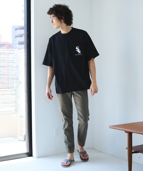 BAYFLOW（ベイフロー）の「【B-FLEX】[12色展開 穿き心地抜群!] ストレッチジョグパンツ（その他パンツ・メンズ・オフホワイト/イエロー/ブラック/グレー/ブルー/カーキ/ブラック系/グレー系/オリーブ/ブルー系/グレイッシュベージュ/ブラウン・LARGE/MEDIUM/SMALL/X-LARGE）」の16枚目の写真