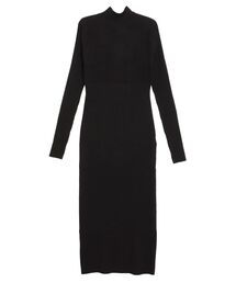 LAGUNAMOON | チェックリブタイトニットワンピース(ワンピース)