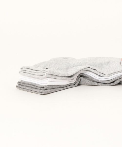 PUMA(プーマ)の「PUMA プーマ ユニセックス クォーター クッション ソックス 3足組(ソックス/靴下・メンズ・ブラック/ライトグレー/ネイビー/ホワイト・25.0cm/23.0cm/27.0cm)」の19枚目の写真