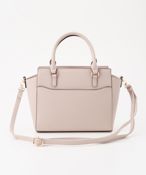 Honeys（ハニーズ）の「ポーチ付きハンドバッグ（ハンドバッグ・レディース・ブラック/ホワイト/ホワイト系その他/グレイッシュベージュ/ボルドー・FREE）」の21枚目の写真