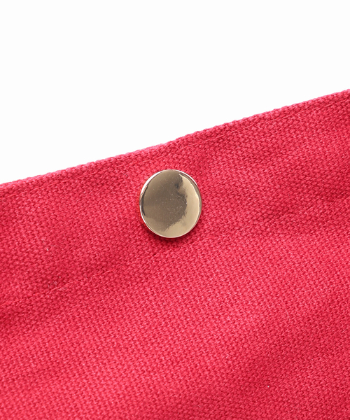 Noble（ノーブル）の「【N.Jam】オリジナルキャンバススモールバッグ（トートバッグ・レディース・レッド/ホワイト/グリーン・FREE）」の12枚目の写真