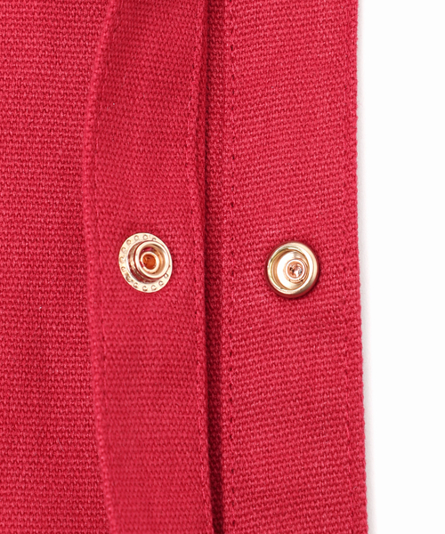 Noble（ノーブル）の「【N.Jam】オリジナルキャンバススモールバッグ（トートバッグ・レディース・レッド/ホワイト/グリーン・FREE）」の13枚目の写真