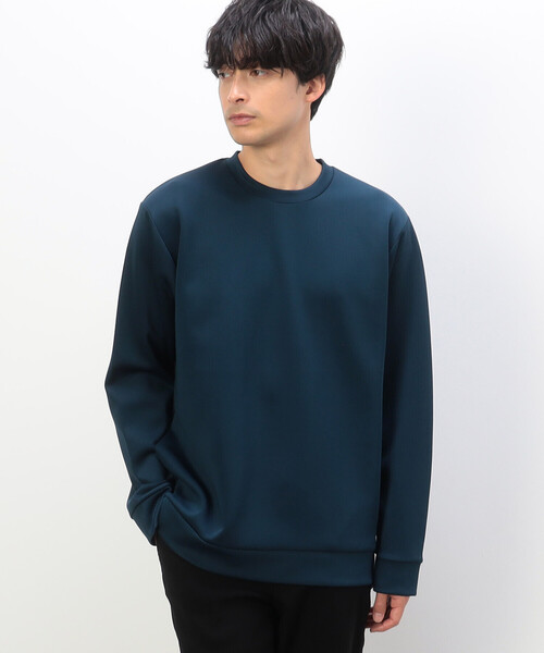 COMME CA ISM（コムサイズム）の「ファンクショナルジャージ プルオーバー（Tシャツ/カットソー・メンズ・ホワイト/ブルー/グリーン/チャコール・MEDIUM/LARGE）」の4枚目の写真