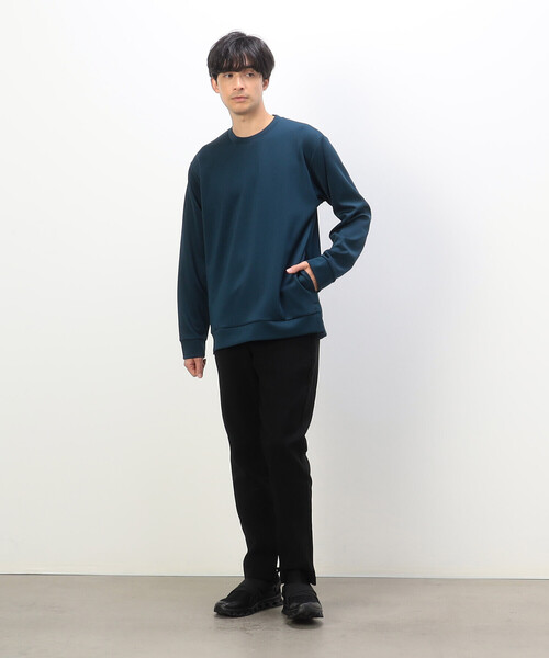 COMME CA ISM（コムサイズム）の「ファンクショナルジャージ プルオーバー（Tシャツ/カットソー・メンズ・ホワイト/ブルー/グリーン/チャコール・MEDIUM/LARGE）」の13枚目の写真