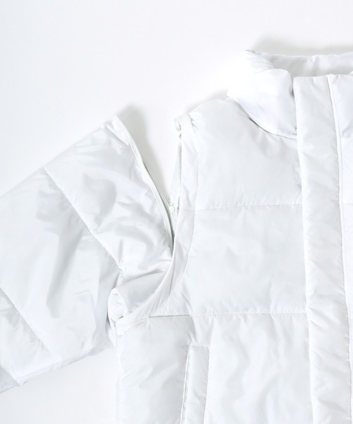 セール】袖を取り外してベストにも！2way マルチウェイ フェイクダウン