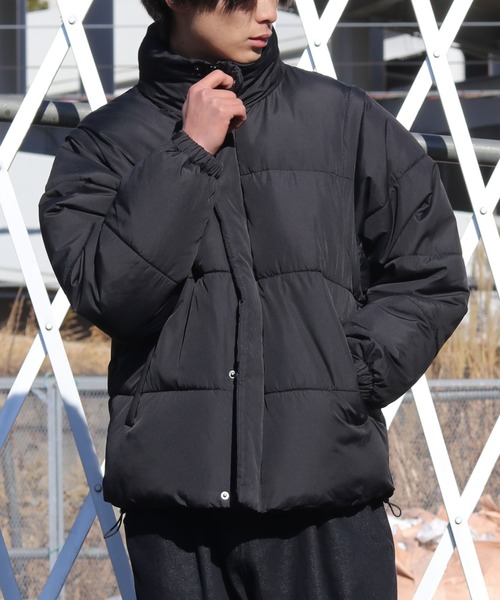 バーバリー　ダウンジャケット　メンズ　　2way 袖取り外し可能 Mサイズ バーバリー ダウンジャケット メンズ 2way 袖取り外し可能 M