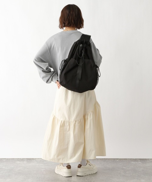 RAGEBLUE（レイジブルー）の「ラウンドティアード/ギャザーフレアスカート（スカート・レディース・グリーン/ブルー/ホワイト/ブラック・FREE）」の8枚目の写真