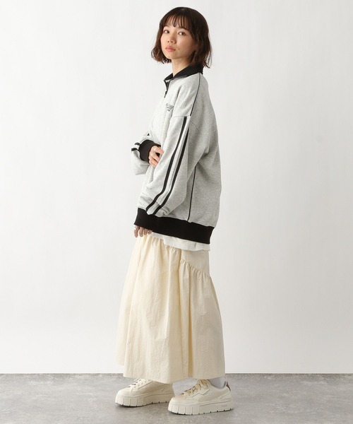 RAGEBLUE（レイジブルー）の「ラウンドティアード/ギャザーフレアスカート（スカート・レディース・グリーン/ブルー/ホワイト/ブラック・FREE）」の11枚目の写真