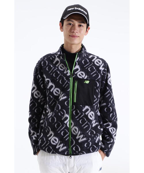 楽天市場】New Balance Golfバイアス3Dロゴ ボアフリース フルジップ 