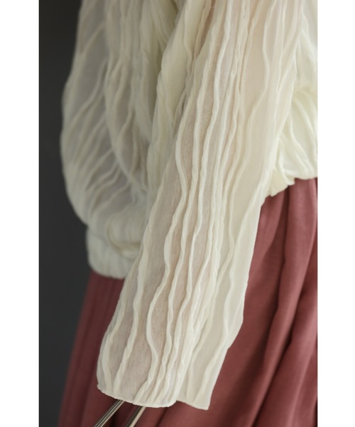 なみなみ流線シアーカットソートップス（Tシャツ/カットソー）｜CAWAII（カワイイ）