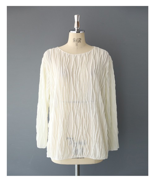 なみなみ流線シアーカットソートップス（Tシャツ/カットソー）｜CAWAII（カワイイ）