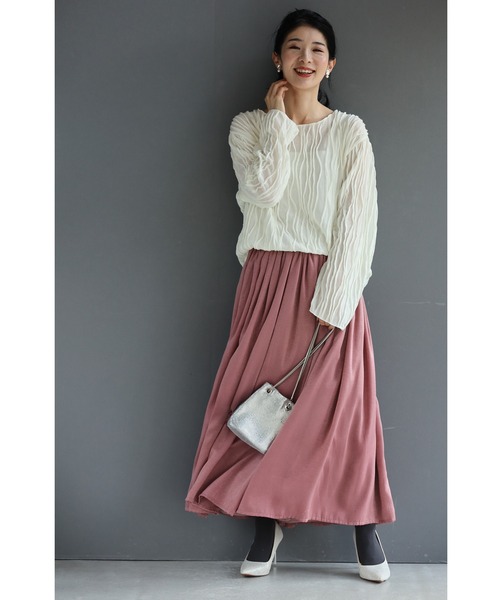 なみなみ流線シアーカットソートップス（Tシャツ/カットソー）｜CAWAII（カワイイ）