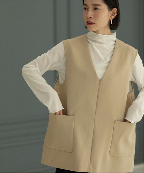 OPAQUE.CLIP(オペークドットクリップ)の「◆≪ヒルナンデス!で紹介≫ シアーメロウハイネックトップス(Tシャツ/カットソー・レディース・ライトグレー/ホワイト/スモーキーグリーン系/ブラック・38/40/42/36)」の20枚目の写真