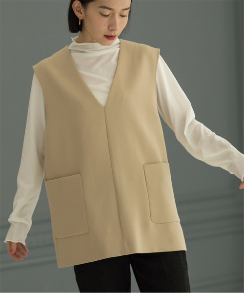 OPAQUE.CLIP（オペークドットクリップ）の「◆≪ヒルナンデス！で紹介≫ シアーメロウハイネックトップス（Tシャツ/カットソー・レディース・ライトグレー/ホワイト/スモーキーグリーン系/ブラック・38/40/42/36）」の20枚目の写真