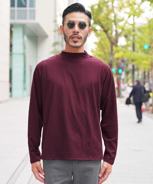 モックネックロンT カットソー（Tシャツ/カットソー）｜JIGGYS SHOP