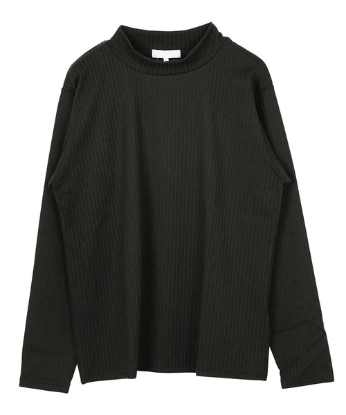 jiggys shop（ジギーズショップ）の「モックネックロンT カットソー（Tシャツ/カットソー・メンズ・チャコール/ブラック/ネイビー/ワイン/グレー・LARGE/X-LARGE/MEDIUM）」の6枚目の写真