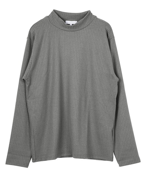 jiggys shop（ジギーズショップ）の「モックネックロンT カットソー（Tシャツ/カットソー・メンズ・チャコール/ブラック/ネイビー/ワイン/グレー・LARGE/X-LARGE/MEDIUM）」の8枚目の写真