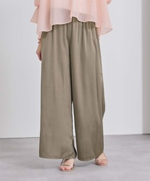 UR'S | サテンイージードレープパンツ(その他パンツ)