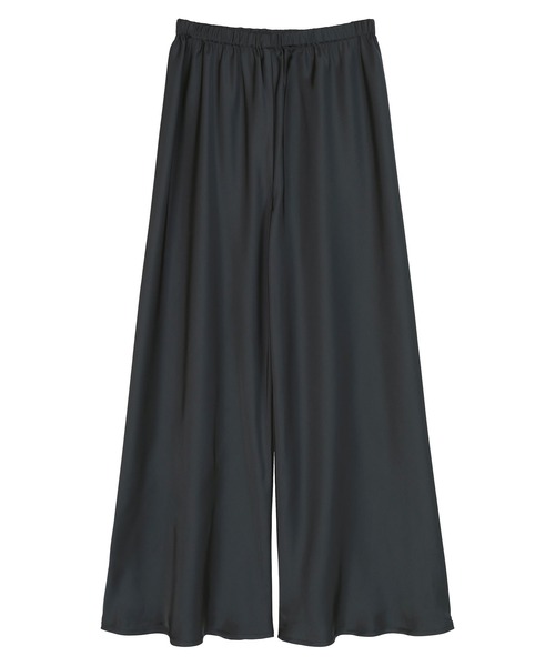 UR'S（ユアーズ）の「サテンイージードレープパンツ（その他パンツ・レディース・スミクロ/カーキ/アイボリー/キャメル/ダークブラウン・L/S/M）」の15枚目の写真