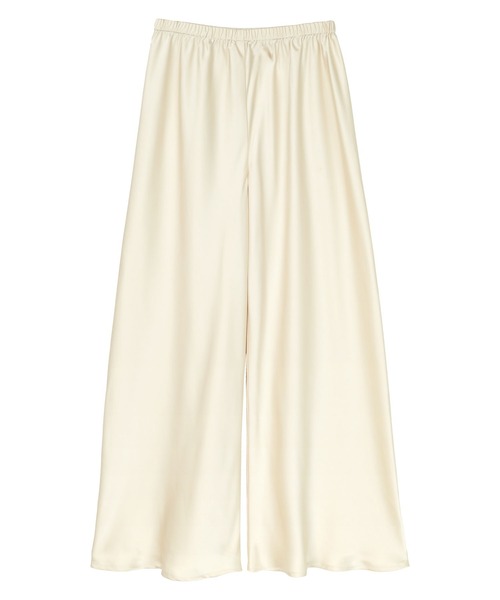 UR'S（ユアーズ）の「サテンイージードレープパンツ（その他パンツ・レディース・スミクロ/カーキ/アイボリー/キャメル/ダークブラウン・L/S/M）」の14枚目の写真