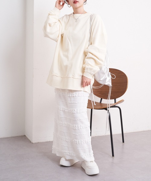 Chico(チコ)の「【3way】レースマルチWAYカットスカート(スカート・レディース・ブルー/アイボリー/ブラック/ホワイト・FREE)」の13枚目の写真