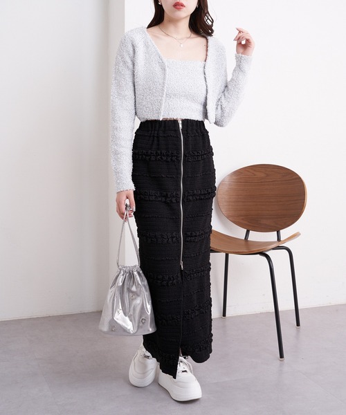 Chico（チコ）の「【3way】レースマルチWAYカットスカート（スカート