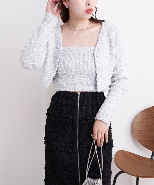 Chico(チコ)の「【3way】レースマルチWAYカットスカート(スカート・レディース・ブルー/アイボリー/ブラック/ホワイト・FREE)」の21枚目の写真