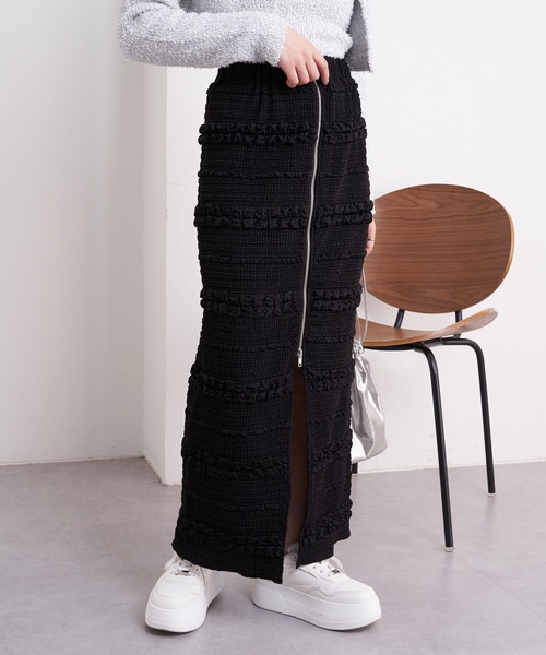 Chico(チコ)の「【3way】レースマルチWAYカットスカート(スカート・レディース・ブルー/アイボリー/ブラック/ホワイト・FREE)」の14枚目の写真