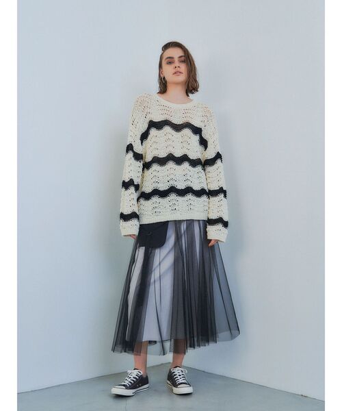 【セール】3wayレイヤードポケットデザインスカート（スカート）｜Editt by YECCA VECCA（エディットバイイェッカヴェッカ）