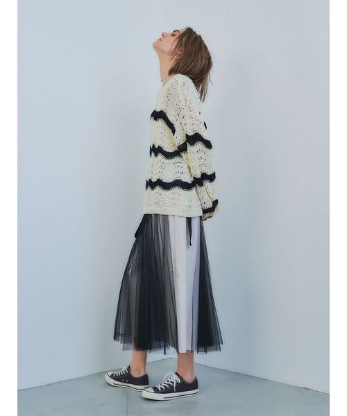 【セール】3wayレイヤードポケットデザインスカート（スカート）｜Editt by YECCA VECCA（エディットバイイェッカヴェッカ）